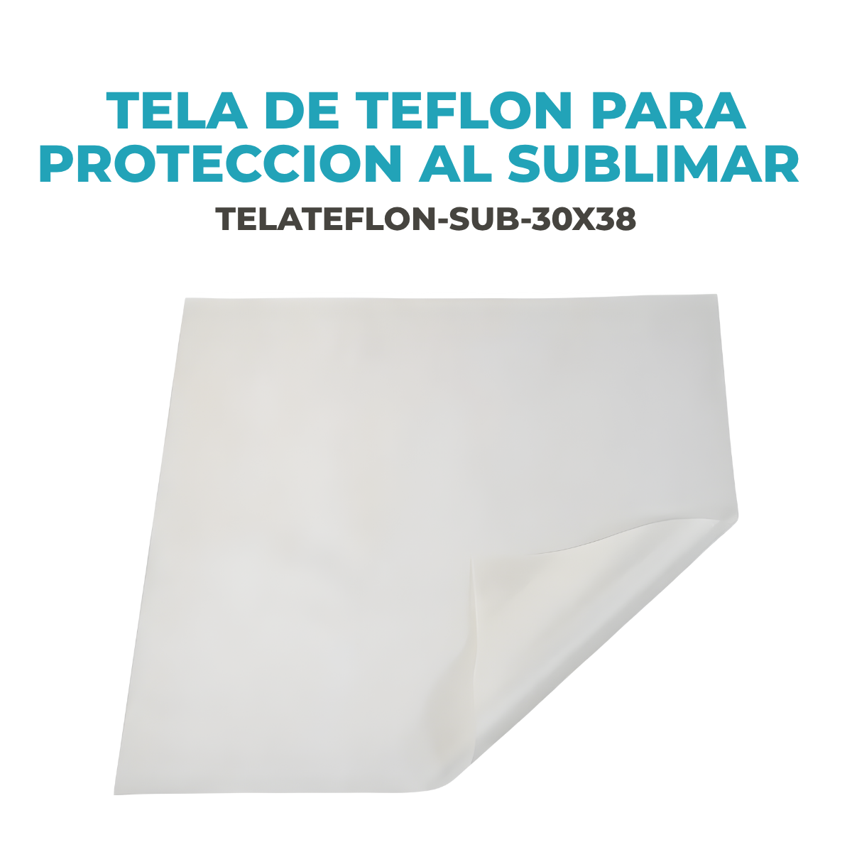 Tela Teflonada Sublimacion Sublimar Estampadora 30x38 - Imagen 2