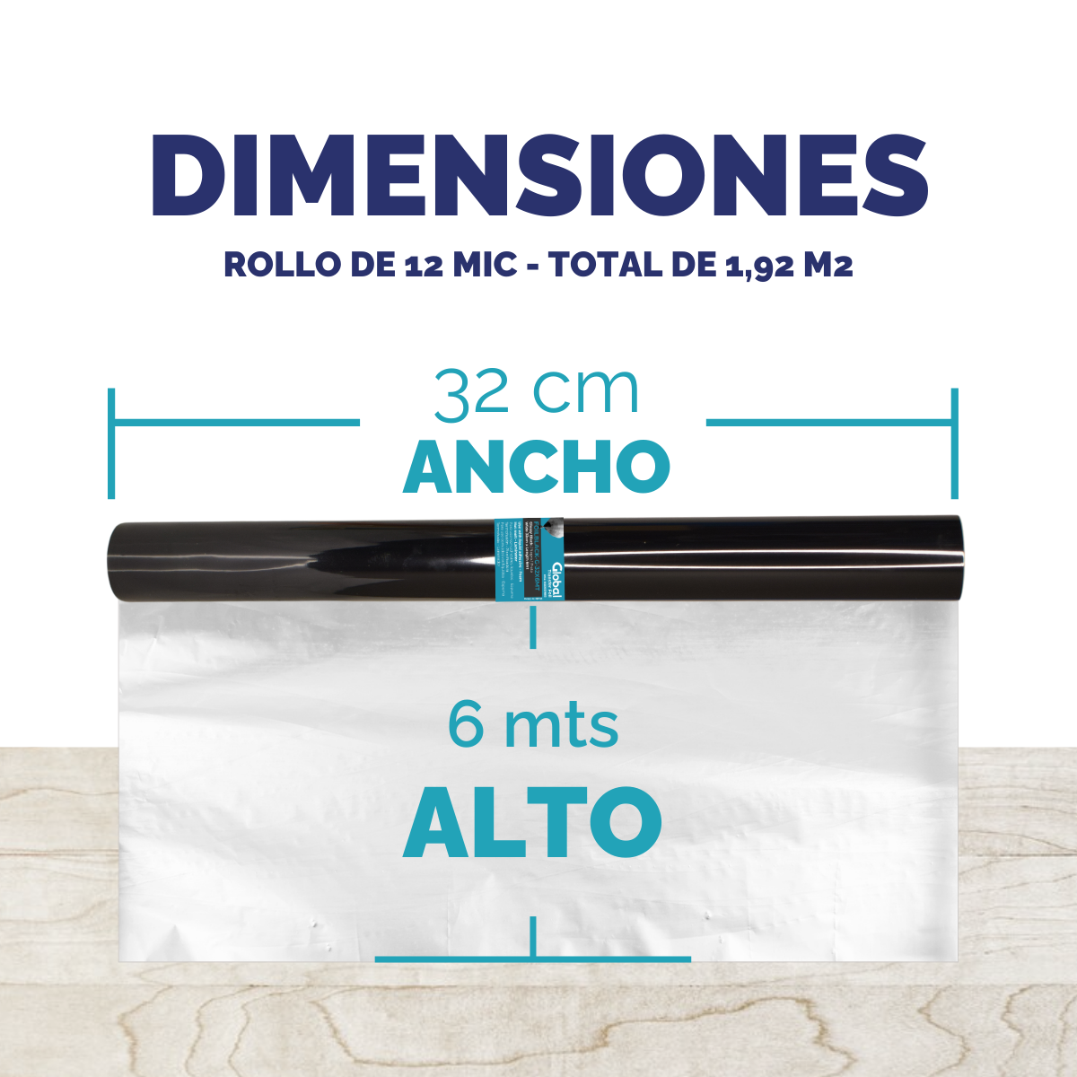 Foil Metalizado Glossy 32x6 - Imagen 4