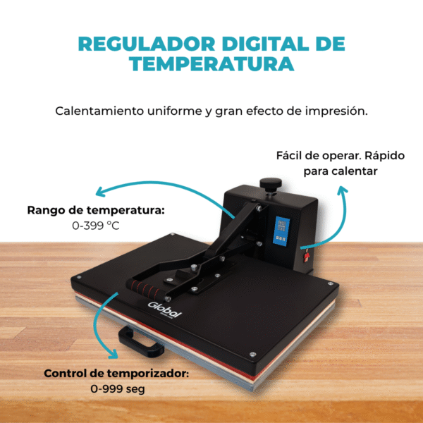 Plancha para Estampar 40x60 incluye Kit para sublimación de Regalo - Imagen 4