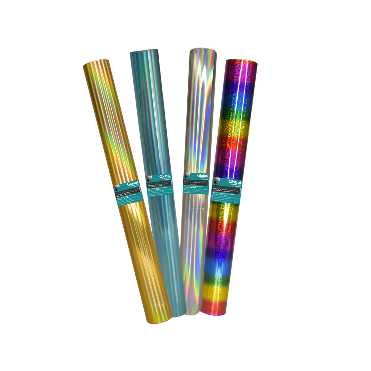 Foil Metalizado Holográfico Glossy 32x6