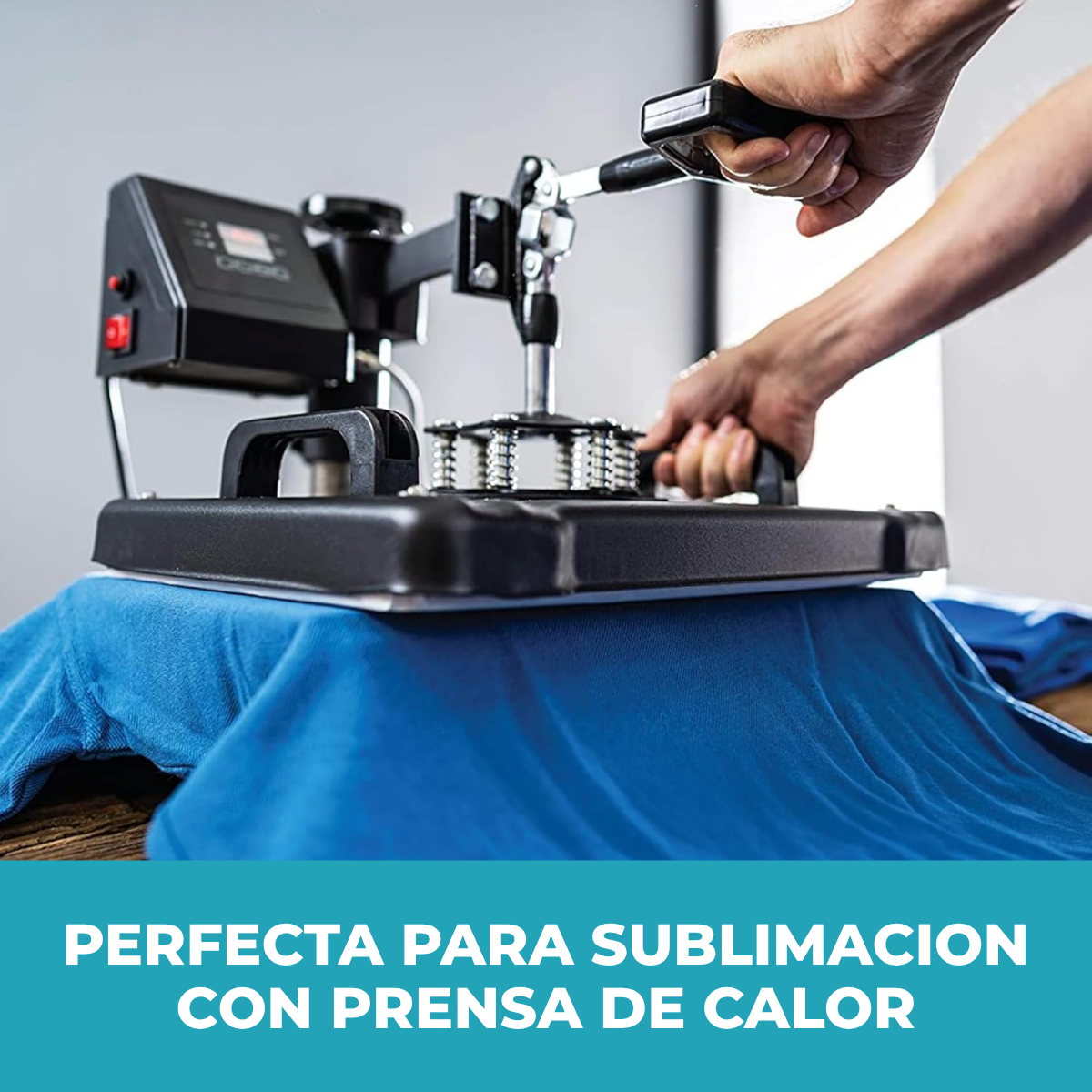 Tela Teflonada Sublimacion Sublimar Estampadora 30x38 - Imagen 7