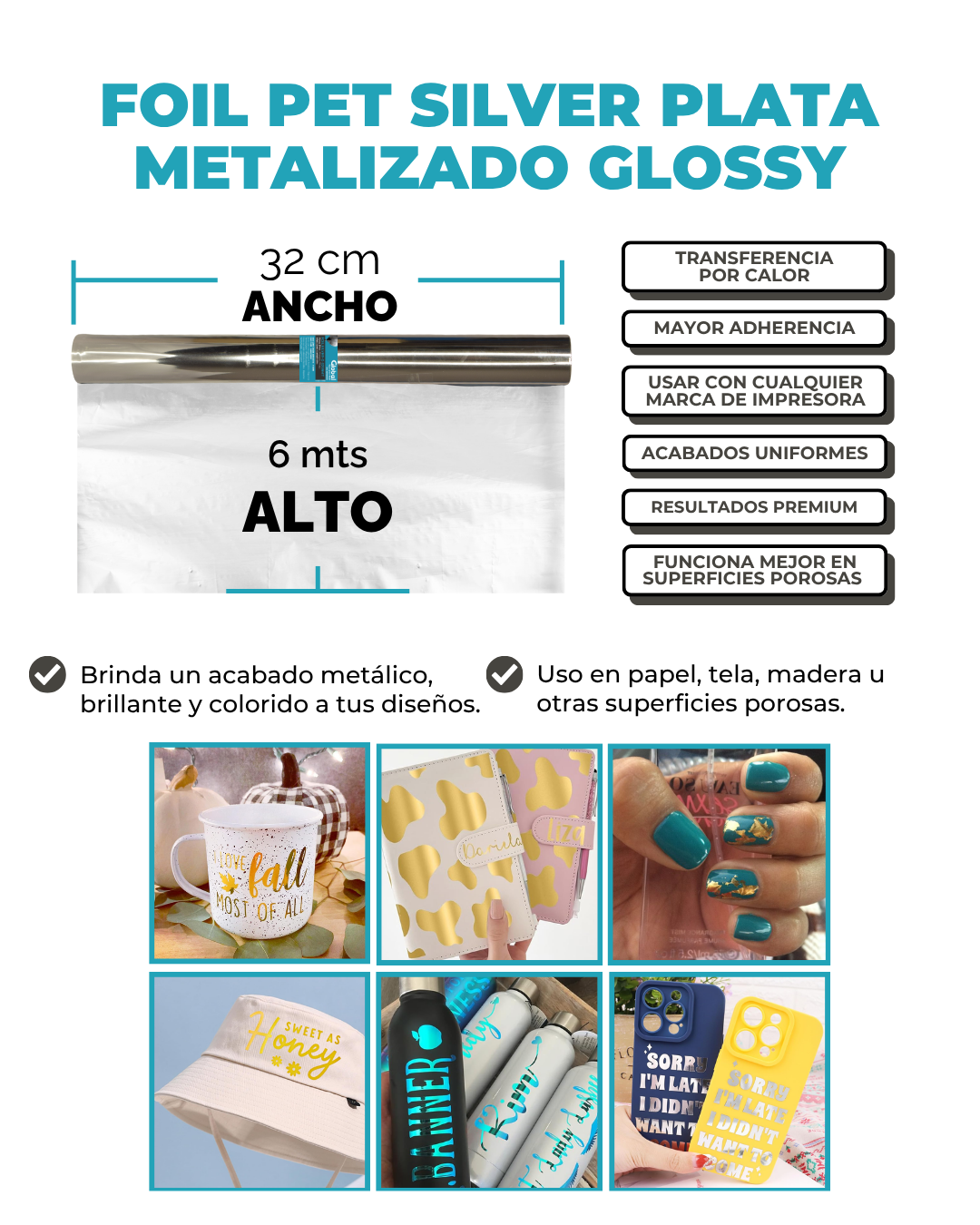 Combo de Impresión : Impresora WiFi + Laminadora + Resma A4 + Foil Metalizado - Imagen 7