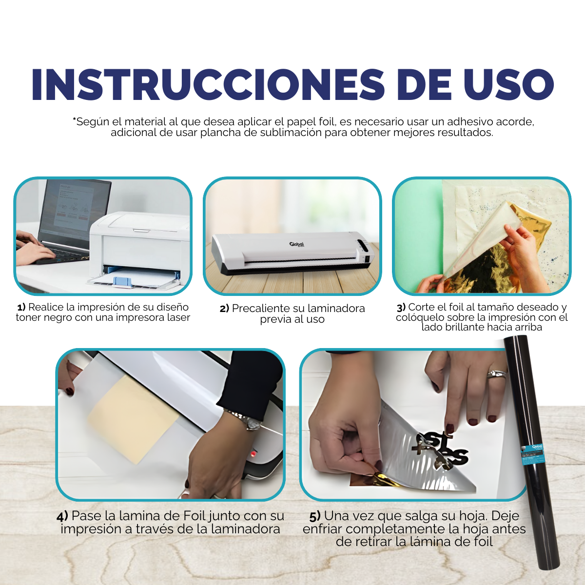 Foil Metalizado Glossy 32x6 - Imagen 9