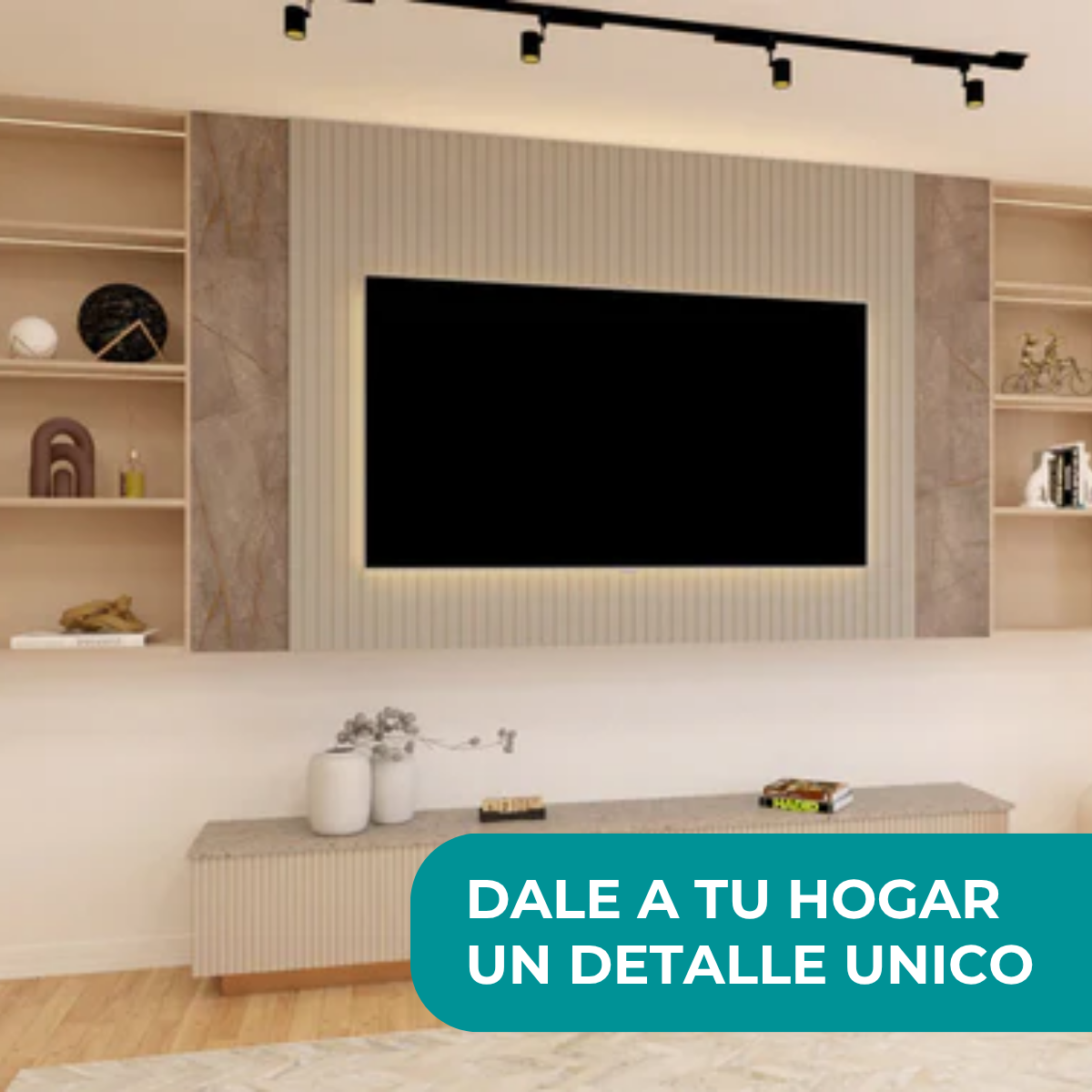 Revestimiento Wpc Panel vinílico Color Roble Claro Encastrable - Imagen 10