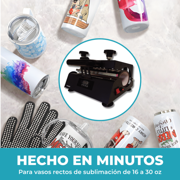 Plancha de Calor para Sublimación de Termos Tazas - Imagen 9