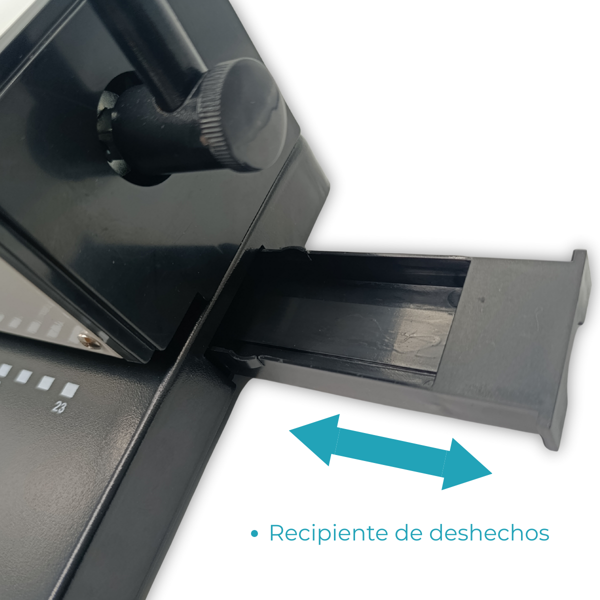 Espiraladora Anilladora Encuadernadora Doble Alambre 2:1 Manual A4 Perfora 15 hojas de 80grs - Imagen 9