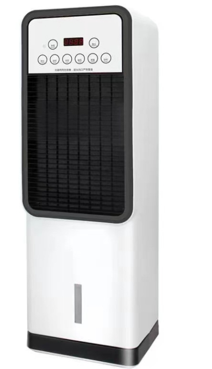 PREVENTA - Ventilador Torre Frío/Calor con Agua - Display Led - Control Remoto - 3 Velocidades - Tanque 5000ml Agua - 65W Frío - 1800W Calor - Temporizador 12Hs - 220V 50Hz - Global Electronics (Caja x XX)