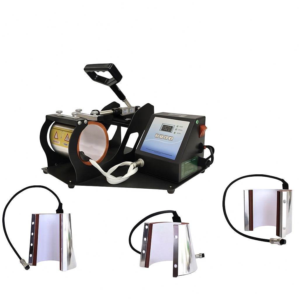 Máquina Estampadora Plancha De Sublimación Tazas 4 en 1