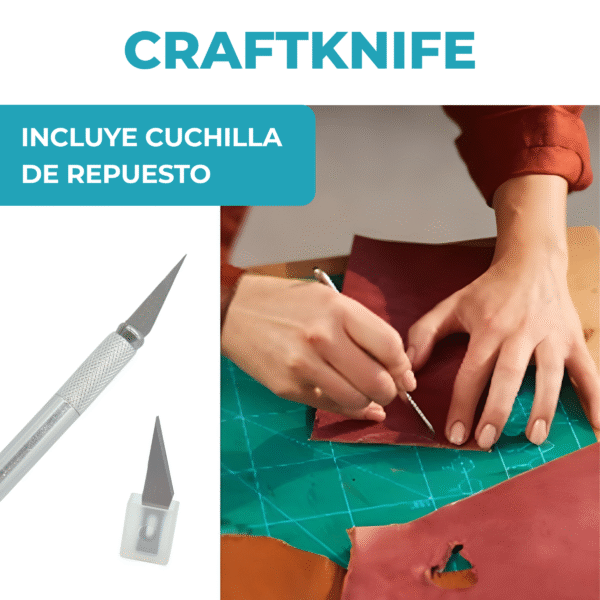 Kit De 5 Herramientas Para Corte y Manualidades - Imagen 7