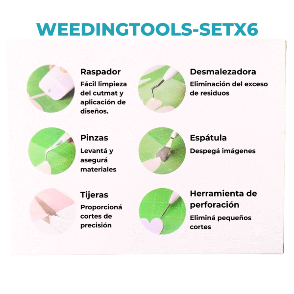 Kit De 5 Herramientas Para Corte y Manualidades - Imagen 8