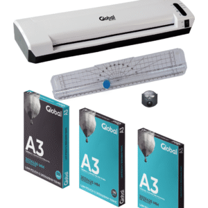 Combo Laminadora 330mm + Pouch A3 Diferentes Micrones