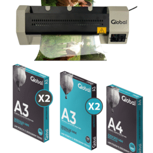Combo Laminadora 330mm PRO + Pouch A3, A4