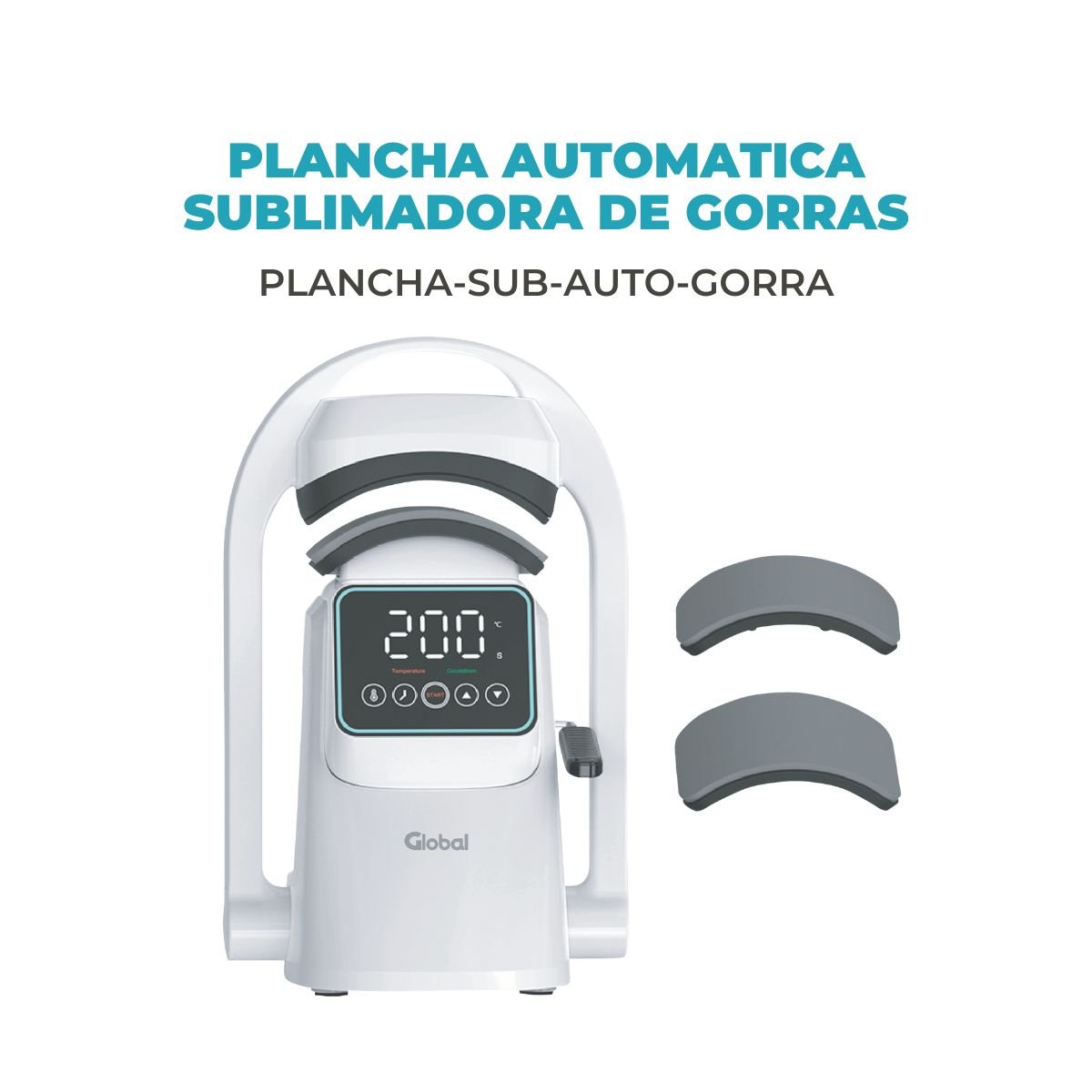 Plancha Sublimadora Estampadora Automatica De Gorras 3 En 1 - Imagen 2