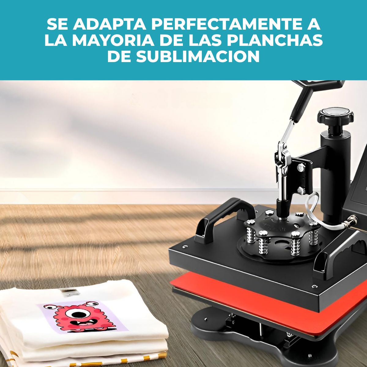 Goma Siliconada Base 40X60 Térmica Para Planchas De Sublimar - Imagen 4