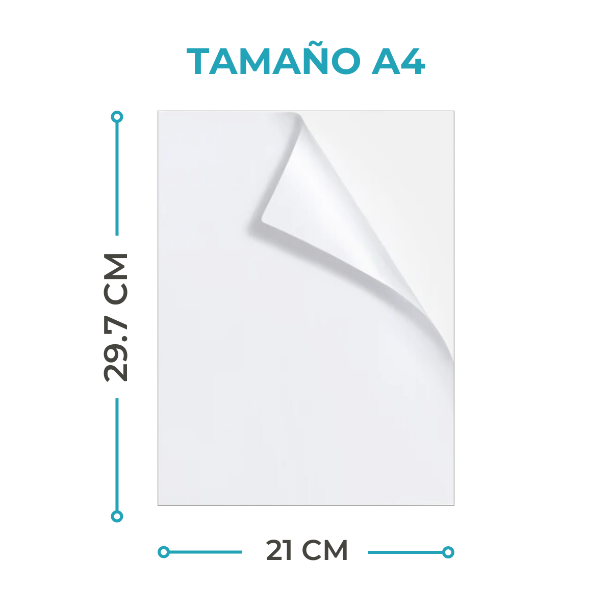 Papel Autoadhesivo Blanco Tipo Cuerina A4 160grs Resma de 20 hojas - Imagen 4