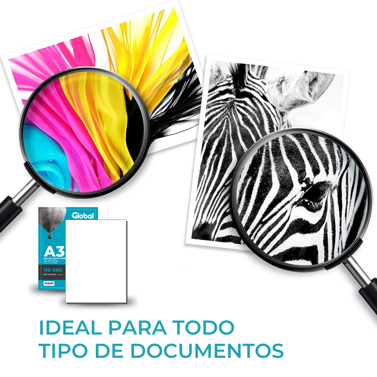 Papel Mate A3 Fotográfico de 110 grs - Resma de 20 Hojas - Imagen 7