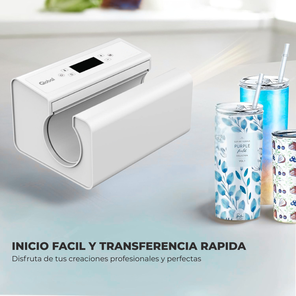 Plancha Sublimadora Estampadora Automatica De Termos - Imagen 7