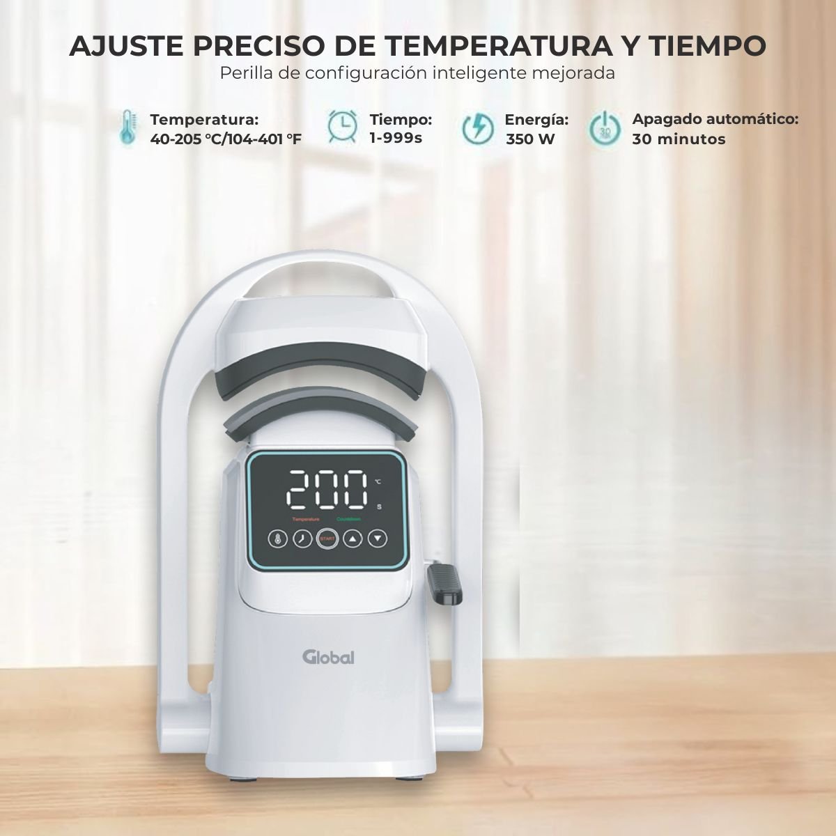 Plancha Sublimadora Estampadora Automatica De Gorras 3 En 1 - Imagen 7