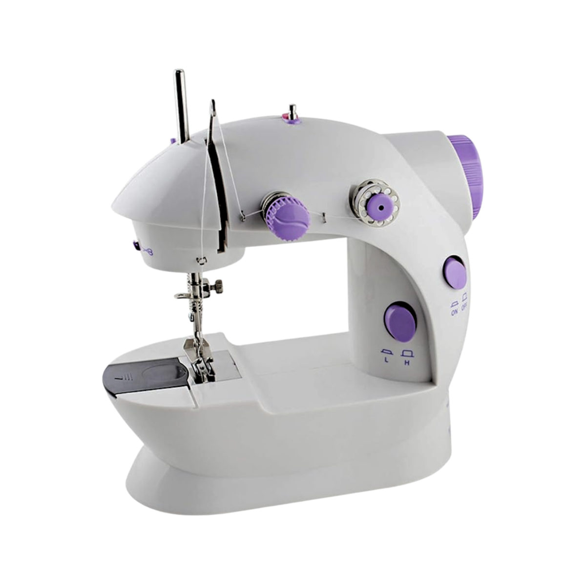 Máquina de Coser SEW-12ST con Pedal, Luz y Retroceso 110V/220V 1200mA