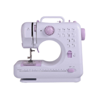 Máquina de Coser Mini SEW-MINI con Pedal, Luz y Retroceso 110V/220V