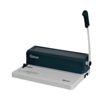 Espiraladora Manual A4 Perfora 12 hojas de 80grs Registro Regulable